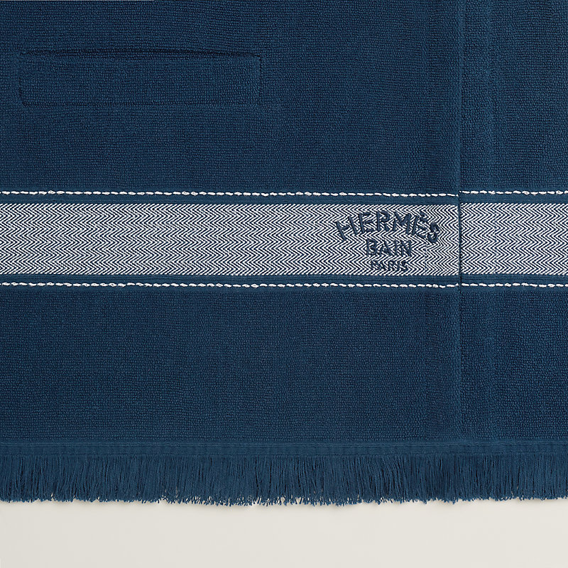 ビーチローブ ショート 《ヨッティング》 - ブルー | Hermès